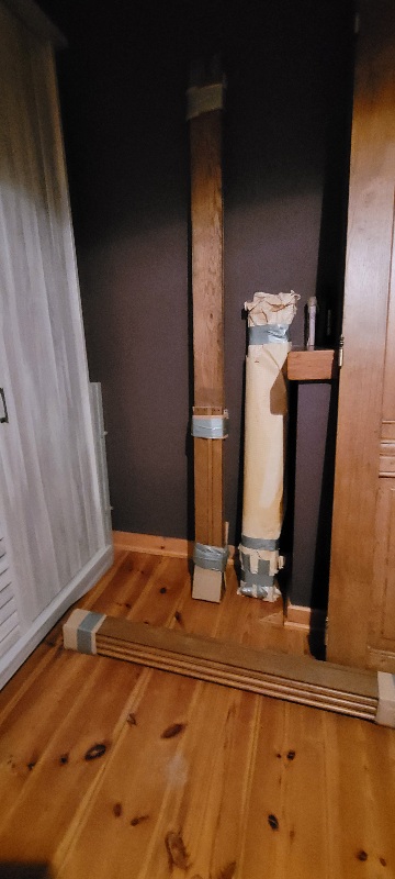 Porte en chêne massif 