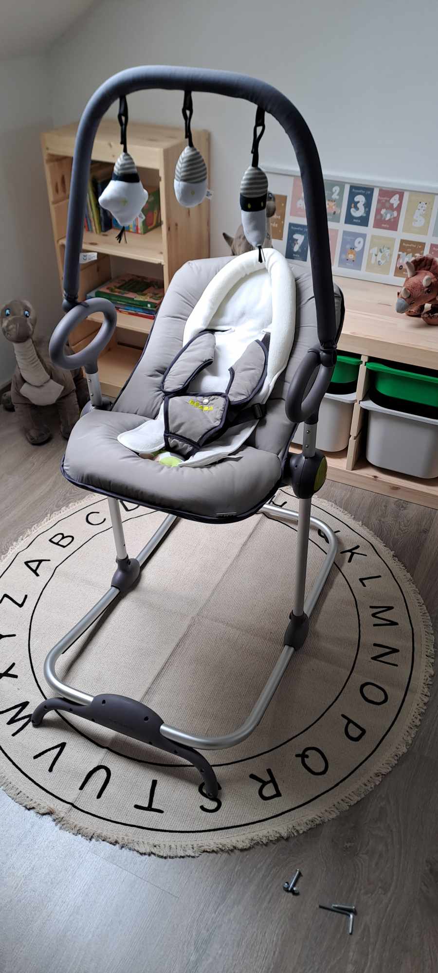 Transat bébé avec arche jeux